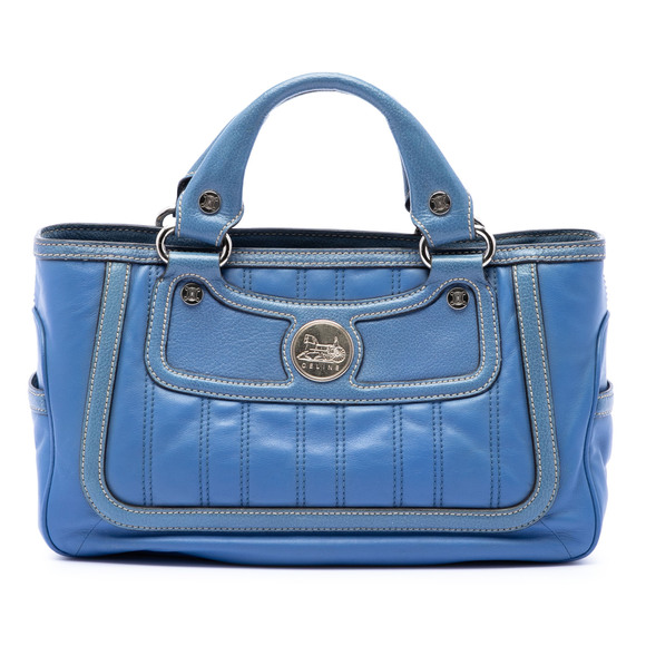 Celine Handbags - Pre-Loved Celine Leather Boogie Horse Carriage Handbag